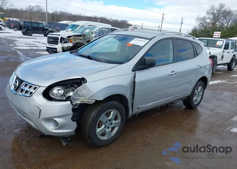 2015 Nissan Rogue Select S from USA, damaged, VIN JN8AS5MV1FW254442